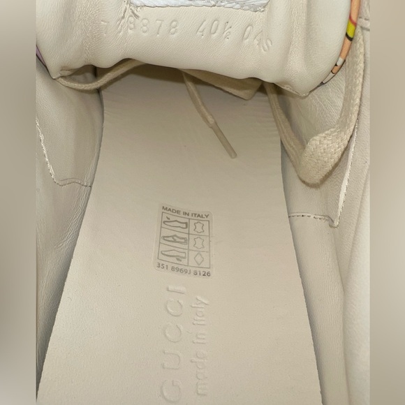 GUCCI Rhyton Love Parade Anime Zoo Animal Logo Women Sneakers Size EU 40.5 - Picture 9 of 13